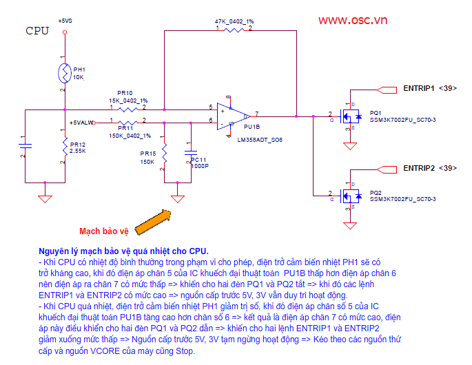 Phân tích hoạt động của nguồn cấp trước 5V - 3V trên máy HP DV4